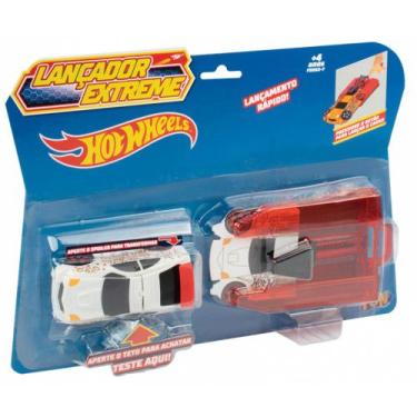 Imagem de Hot Wheels Carro Lançador Extreme Branco F00627 - Fun