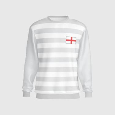 Imagem de Blusa Moletom Copa Futebol Inglaterra Casaco Masculino Time - Bueno St