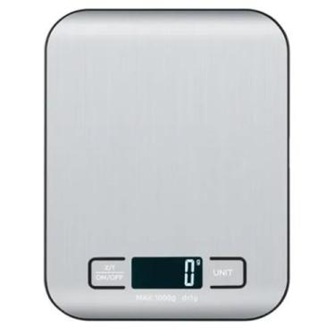 Imagem de Balança Cozinha Fit Alimentos 10kg Aço Inox Visor Grande - A.R Varieda