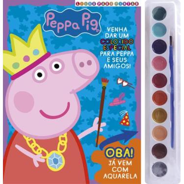 Imagem de Livro - Peppa Pig - Livro para pintar