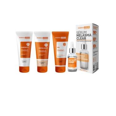 Imagem de Kit 4 skin care melasma clear clareador dermachem