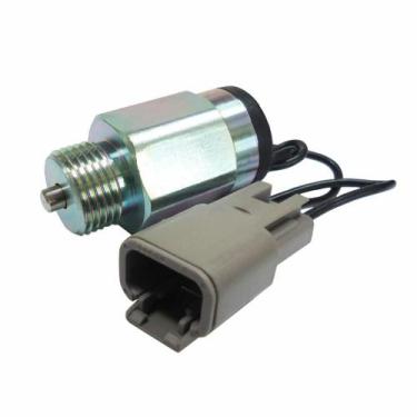 Imagem de Solenoide de parada 6676029 bobcat 12v plug com 2 term - DNI