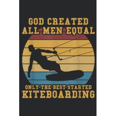 Imagem de Kite Surfer Saying Kiteboarder Nur Die Besten Kitesurfen Art: Lined Journal Notebook To Do Schedule, Medium 6x9 Inches, 100 Pages, Printed Cover