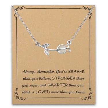 Imagem de FUSTMW Presentes de tulipa colar de tulipa para mulheres, presentes para amantes de tulipas, joias de tulipa, presente de flor de tulipa para mãe, esposa, namorada, Small, Cobre Aço inoxidável, Sem