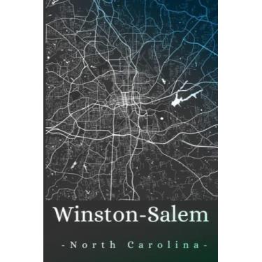 Imagem de Winston-Salem North Carolina: Your city, your region, your home! | Composition Notebook 6x9 blank 120 pages