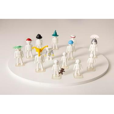 Imagem de PLAYMOBIL PRO - Kit de Figuras Terapêuticas - Bonecos para Constelação Familiar - 121 Peças + 2 Maletas - Idade Mínima: 18 Anos