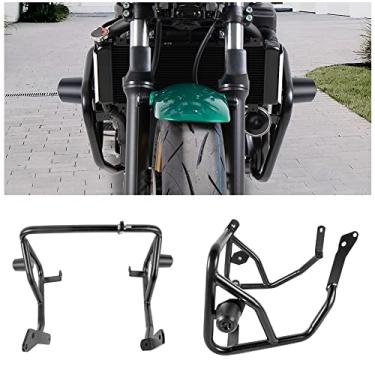 Imagem de de carretera para moto, marco deslizante, parachoques, tanque y barra de protección del motor para Ka.wasaki Z650RS Z650 RS Z 650 RS 2022 2023 Protector contra caídas de tanque de gas