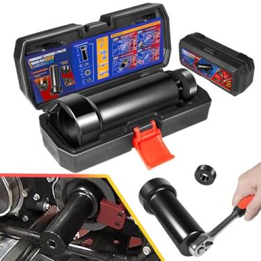 Imagem de Kit de ferramentas de polia de eixo principal de 6 cm com caixa de armazenamento, adequado para Harley Davidson Twin Cam, Dyna, Electra Glide, Heritage Softail (a partir de 2006) - Soquete de porca de