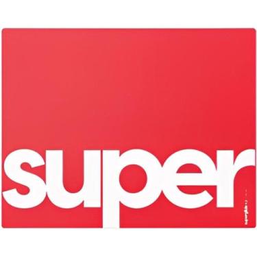 Imagem de Mouse Pad Gamer Vidro Pulsar Superglide V2 L, vermelho