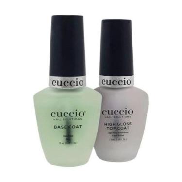 Imagem de Kit Base Coat e Top Coat High Gloss Cuccio - 13ml