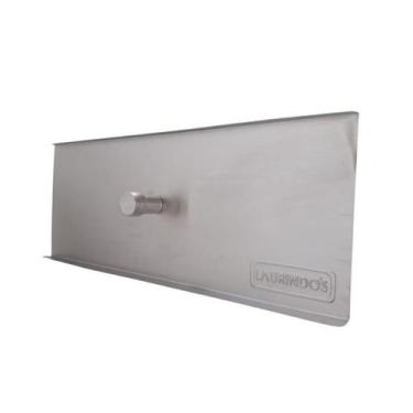 Imagem de Tampa Para Fogão A Lenha Napoly 50x21cm Inox 430 Brilhante - INOX LAUR