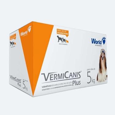 Imagem de Vermífugo para Cães até 5kg - 4 Comprimidos - VermiCanis Plus