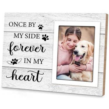 Imagem de Porta-Retratos Pet Memorial Milcier 4x6 - Para Cães e Gatos