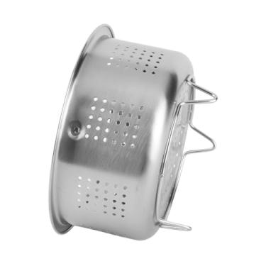 Imagem de Cesta de para Panela de Arroz, Inserção de Aço Inoxidável para Panela de, Remoção Eficaz Inferior Elevada de Açúcar para Ovos (Aço inoxidável)