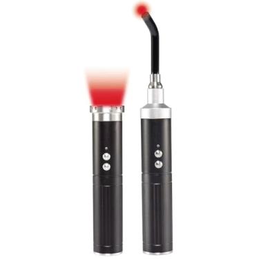 Imagem de Dispositivo de terapia de luz vermelha, dispositivo de tratamento de afta, terapia de luz infravermelha para lábios, boca, nariz, orelha, joelho, pés, mãos, articulações, alívio da dor do nervo com