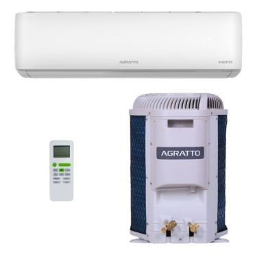 Imagem de Ar-Condicionado Split HW Inverter Agratto Liv Top 12.000 BTUs R-32 Só Frio 220V