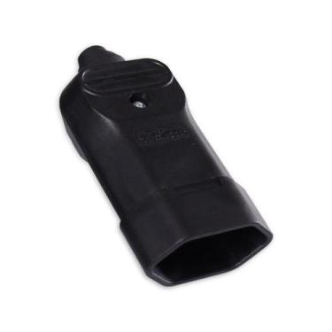 Imagem de Tomada Fêmea 20A 2 Pinos Preta MarGirius, Preto