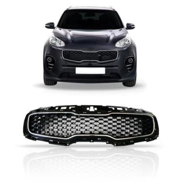 Imagem de Grade radiador sportage 2017 2018 cromado - SP ACESSÓRIOS