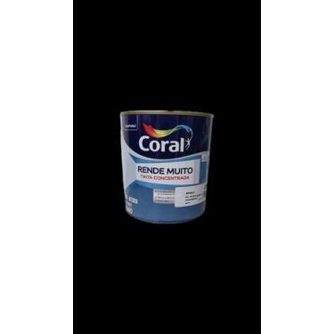 Imagem de Tinta branca concentrada rende muito 900 ml coral, 1kg