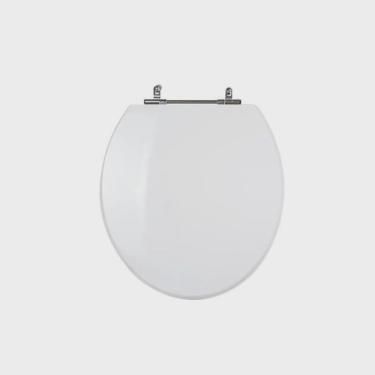 Imagem de Assento Sanitário Poliéster Para Louça Laura/Victoria (Roca) Aço Sedile