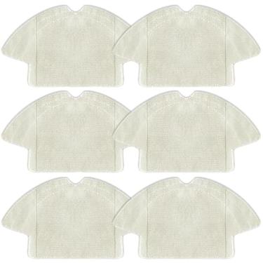 Imagem de HUAYUWA Kit de acessórios para aspirador de pó compatível com Rowenta X-plorer Series 75 RG7687, peças de reposição para aspirador de pó robô (não para X-plorer 75S/S75) (6 panos de limpeza de panos