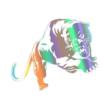 Imagem de Adesivos Automotivos à Prova d'Água - Pantera Selvagem para Moto, Carr