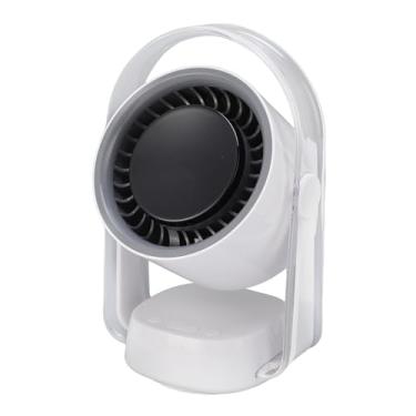 Imagem de Ventilador de Mesa, Fluxo de Ar Forte 100 Velocidades de Exibição Digital Silenciosa Bateria Recarregável fã Portátil Portátil para o Escritório da Cozinha para Casa Ao Ar