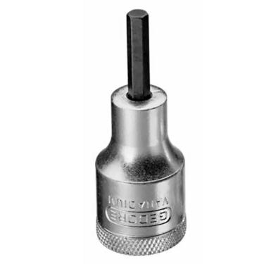 Imagem de Chave Soquete Hexagonal em Cromo Vanádio 1/2" 7/16 Gedore - 016160