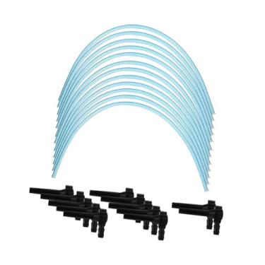 Imagem de WeiLaiKeQi Kit com 12 tubos para extração de xarope de bordo, instalação fácil, torneiras iniciais para adoçar xarope de bordo