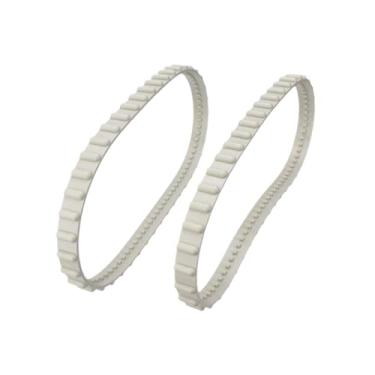 Imagem de Ioensy Correia de transmissão para limpador de piscina, 2 peças, fácil instalação, correia de robô alta branca para mais