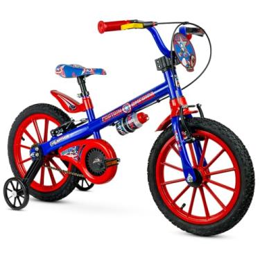 Imagem de Nathor Bicicleta Infantil Aro 16 Capitão America