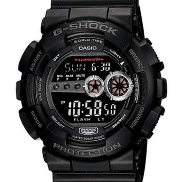 Imagem de Relógio Masculino Casio G-Shock Preto - GD-100-1BDR Preto  masculino