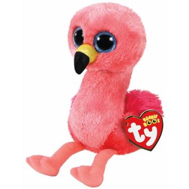 Imagem de Ty Beanie Boos Gilda - Flamingo Rosa - 15 cm
