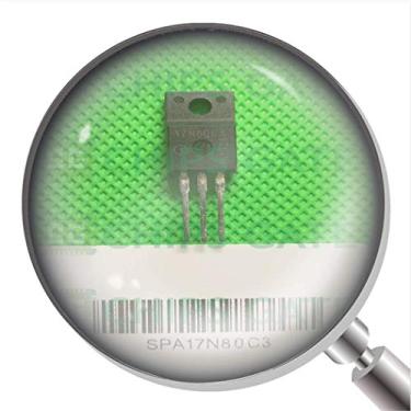 Imagem de SPA17N80C3 15Pcs Mosfet Transistor To-220Fp SPA17N80C3 17N80C3