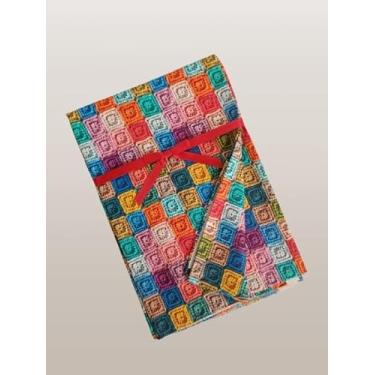 Imagem de Cinderela Tecido Tricoline Digital, 1,50 largura, unidade de 0,55 comprimento, Estampado Choche Quadrado