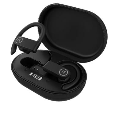 Imagem de Fone de Ouvido Bluetooth Sem Fio Esportivo e Ergonômico 45h de Bateria Ideal para Corrida Bateria de Alta Duração IPX5 Resistente à Água Compatível Com Todos Dispositívos com Microfone Premium