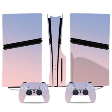 Imagem de Skin Sticker for PS5 Pro Disc Edition, Vinyl Decal Protective Cover Wrap for Game Console and Controller (Multi)