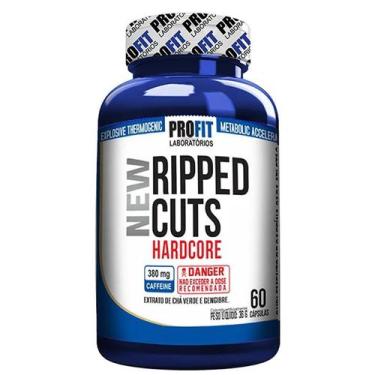 Imagem de Ripped cuts pote 60 cápsulas - profit, SEM SABOR, 60 CAPSULAS