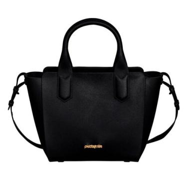 Imagem de Bolsa Feminina Petite Jolie Shappe III Preto, Preto, Único