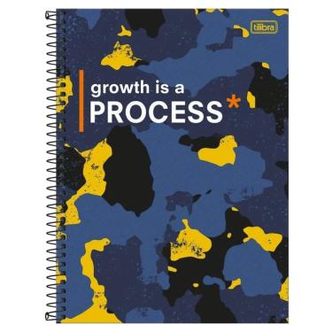 Imagem de Caderno Espiral Capa Dura Universitário 10 Matérias Hide 160 Folhas Estampa 5