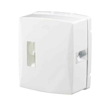 Imagem de Caixa Sobrepor Modular Para Ar Condicionado 20a Com Tomada 3p - Mectro