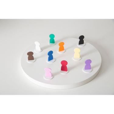 Imagem de Kit Bonecos Família Sistêmica Sem Expressão - Constelação Familiar na Água - Bonecos para Constelação Familiar