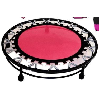 Imagem de Kit Aeróbico Rosa - Jump + Colchonete + Caneleira 5 Kg