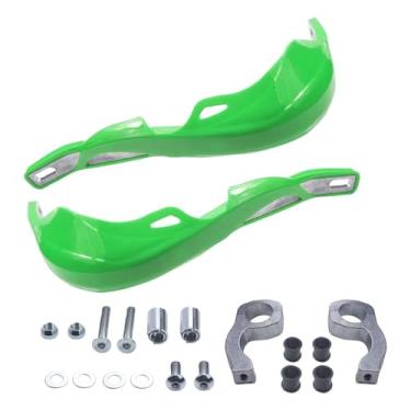 Imagem de Adsspro Proteção universal para guidão de motocicleta, protetores de mão, protetor de manivela, equipamento de proteção 7/20.3 cm 22 mm e 1 1/20.3 cm 28 mm com kits de montagem para Dirt Pit Bike