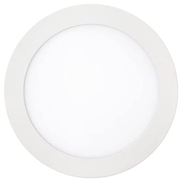 Imagem de Kian - Luminária Led Painel/Plafon Slim Redonda Sobrepor 18W 6.000K Branca Fria Bivolt