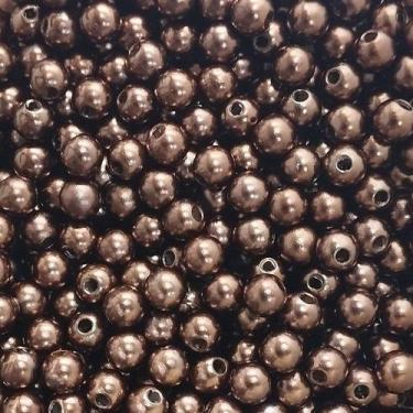 Imagem de PÉROLA DE ABS LISA Nº 06 20G PEROLA 6 MM - LADEIRA BIJUTERIAS, CHOCOLA
