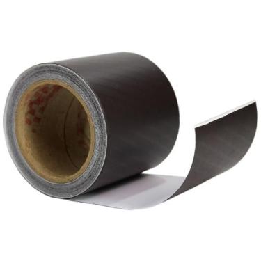 Imagem de Imã 10cm Fita Flexível Colante Para Gráficas 30 Metros - Fermag