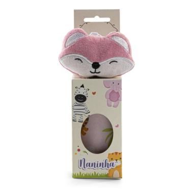 Imagem de Paninho Naninha Bichinho Porta Chupeta Bebe Pelúcia - LuckBabyStore, N