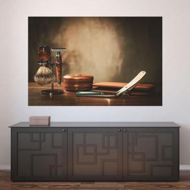 Imagem de Painel Adesivo de Parede - Barbearia - Barber Shop - 1108pnp - Allodi
