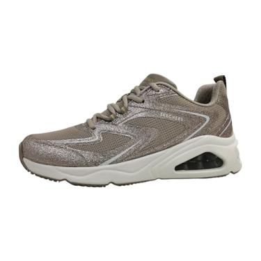 Imagem de Skechers TRES-AIR UNO GLIT-AIRY feminino, acastanho, 34 BR